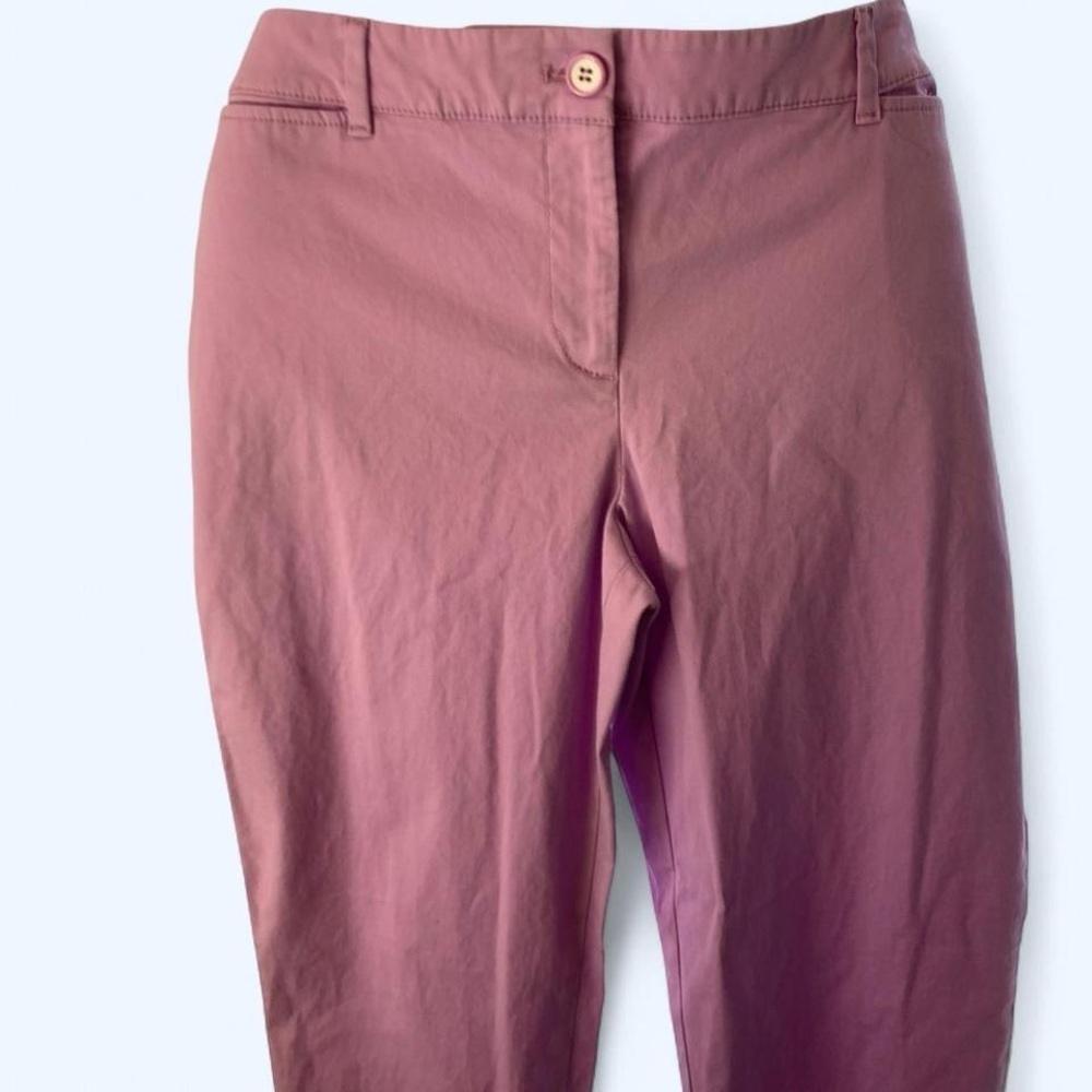 Talbots Pink capri pants 10